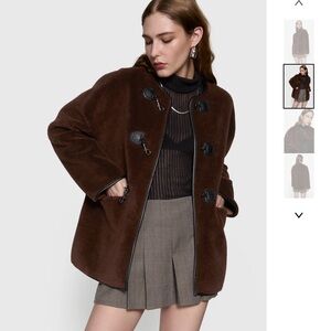 Rebecca Minkoff Dark Brown Teddy Jacket